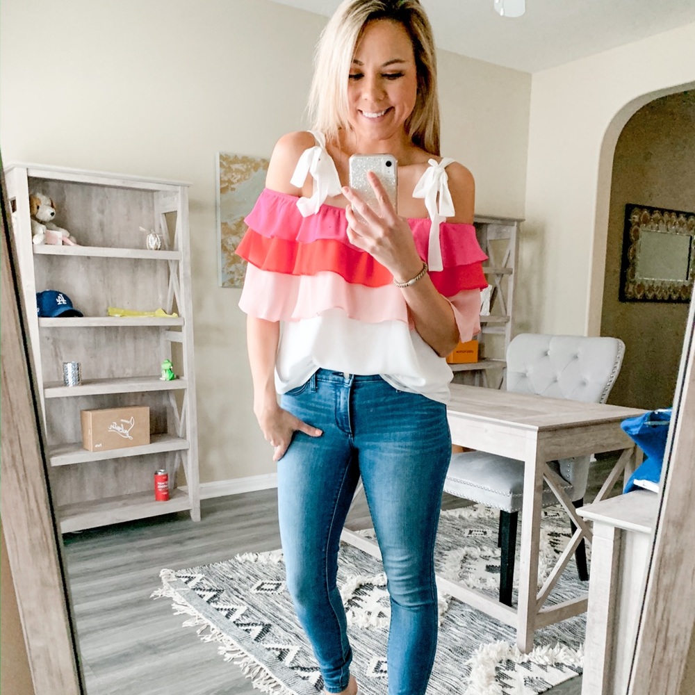 Fun and cute ruffled shirt